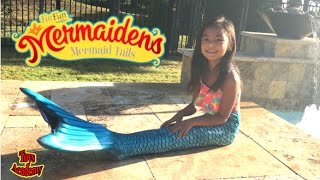 Fin Fun Mermaid Tail Unboxing  Toys Academy [upl. by Combes]