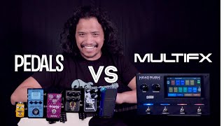 Guitar Pedals VS Multi FX for Beginners  Pros and Cons [upl. by Kristoffer]