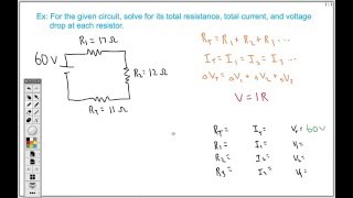 How to Solve a Series Circuit Easy [upl. by Calabresi482]