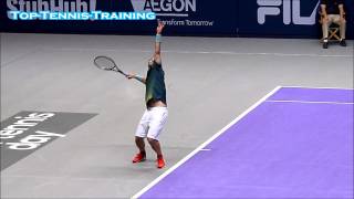 Pete Sampras Serve Full HD Slow Motion [upl. by Inafets]