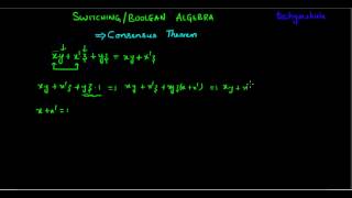 Boolean Algebra Consensus Theorem [upl. by Esteban]