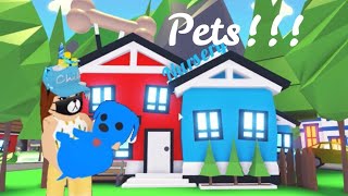 PETS UPDATE IS HERE Roblox Adopt me new nursery new map hatching eggs  Its SugarCoffee [upl. by Drofliw]