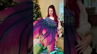 MERMAID TAIL UNBOXING FINFOLK FALL FABRICS [upl. by Eellehs]