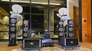 Focal Sopra No 2 Hifi Audio Demo Michi Amplifiers and Clarus Cables [upl. by Inig377]