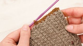 How to Crochet Along an Edge [upl. by Alael595]