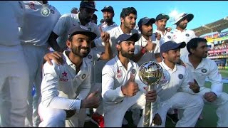 India awarded ICC Test Championship Mace [upl. by Hjerpe]