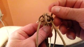 Gaucho button knot Part 1 [upl. by Notloc]