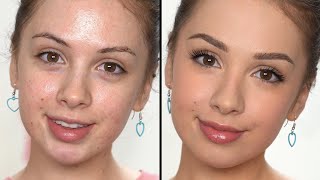 MINIMAL Makeup Tutorial  No Makeup Makeup  Tips and Tricks [upl. by Eirrej594]