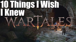 10 Things I wish I Knew Before Playing WARTALES [upl. by Kilam]