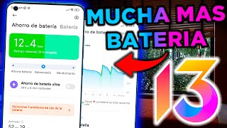 ►Como AHORRAR BATERIA🔋en Xiaomi MIUI 13🔥  La GUIA MAS COMPLETA en este 2022🚀 12 AJUSTES [upl. by Tirza]