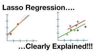 Regularization Part 2 Lasso L1 Regression [upl. by Yelhs]