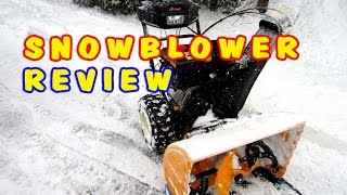 SNOWBLOWER REVIEW  Cub Cadet 3 Stage 357cc  28quot Cut [upl. by Yeldahc]