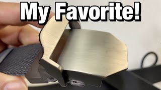 The Best Ratchet Belt Buckle Review [upl. by Lobel]