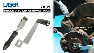 7839  Brake Disc Lip Removal Tool [upl. by Calisa365]