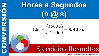 Convertir de Horas a Segundos h a s [upl. by Atsillak]