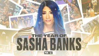 EXCLUSIVE The Year of Sasha Banks As Told By The Boss [upl. by Nalyt136]