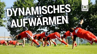 Movement Preps 💪🏼 Dynamisches Aufwärmen im Fußballtraining Verbessere Fitness und Beweglichkeit [upl. by Amaerd]