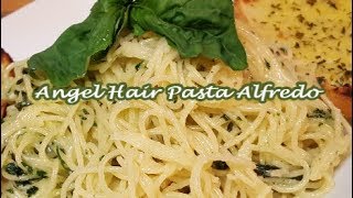 ANGEL HAIR PASTA ALFREDO  RICHARD IN THE KITCHEN [upl. by Tada370]