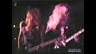 Megadeth  Live In Detroit 1986 Full Concert mG [upl. by Anerroc]