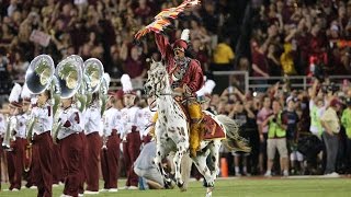 FSU Introduction Notre Dame Game [upl. by Michi487]