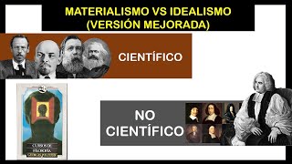 Materialismo vs Idealismo Versión mejorada [upl. by Coonan112]