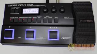 Boss GT1 Guitar Multi Effects Processor  New Product Release [upl. by Hares]