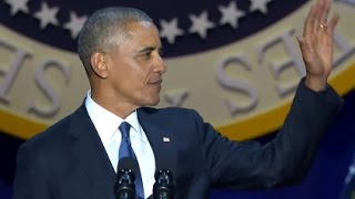 Obama Farewell Speech FULL Event  ABC News [upl. by Ahtael]