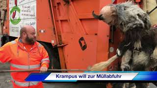 Krampus erlebt die Altstadt Salzburg [upl. by Eirojram]