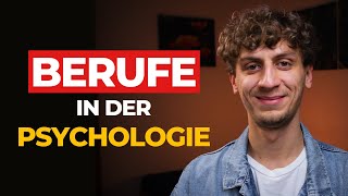 Berufe nach dem Psychologie Studium  30 Berufsmöglichkeiten kurz erklärt [upl. by Martha18]