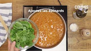 Tuto Dahl de Lentilles Corail aux Épinards [upl. by Inaluiak]