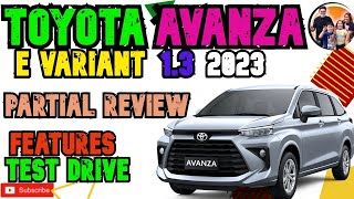 Toyota Avanza 13 E CVT 2023  Review  Features  Test Drive [upl. by Neened939]