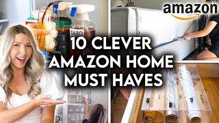 10 AMAZON HOUSEHOLD PRODUCTS YOU DIDN’T KNOW YOU NEEDED [upl. by Ahsatin]