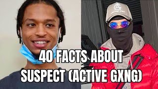 UK DRILL 40 Facts about Suspect Active Gxng [upl. by Pippo]