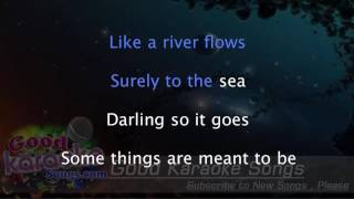 Cant Help Falling In Love  Stevie Wonder  Karaoke Lyrics [upl. by Seuqcaj]