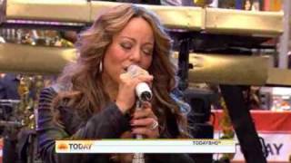 Mariah Carey  HATEU  Live Today Show 10022009 [upl. by Saref]