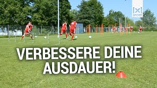 FußballAusdauertraining Übung Der Parcours [upl. by Llebyram]