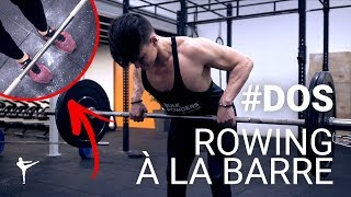 ROWING BARRE  DOS  COMMENT FAIRE [upl. by Drarej]