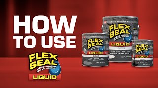 How to USE Flex Seal LIQUID Tips amp Tricks [upl. by Attenyw]