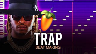 How to Make Trap Beats • FL STUDIO Beginner • Rhythm [upl. by Llamaj]