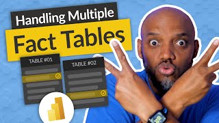 Handling MULTIPLE fact tables in Power BI [upl. by Karl126]