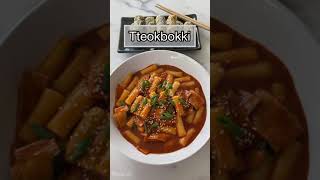 How to Make TTEOKBOKKI Korean Spicy Rice Cakes shorts [upl. by Halvaard]