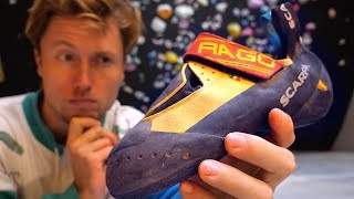 Scarpa Drago In Depth Climbing Shoe Review [upl. by Enelav708]