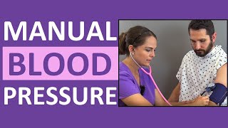 Blood Pressure Measurement How to Check Blood Pressure Manually [upl. by Acemaj]