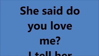 Drake  She said do you love me  Lyrics [upl. by Mihsah]