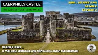 Caerphilly Castle  The Largest in Wales 2nd in Britain [upl. by Annitsirhc434]