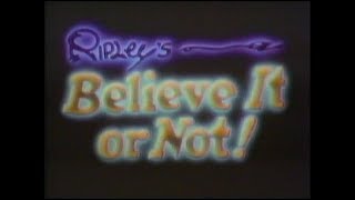 Ripleys Believe It Or Not June 26 1983 Full Show [upl. by Elena517]