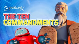 Superbook  The Ten Commandments  Season 1 Episode 5  Full Episode Official HD Version [upl. by Atwood]