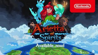 Arietta of Spirits  Launch Trailer  Nintendo Switch [upl. by Siuqramed]