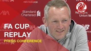 Liverpool vs Shrewsbury  Neil Critchley Press Conference [upl. by Nitsuga194]