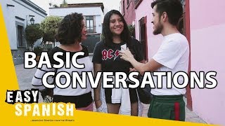 BASIC CONVERSATIONAL PHRASES IN SPANISH for beginners  Easy Spanish 132 [upl. by Nikoletta]